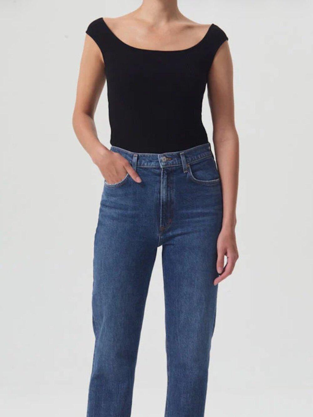AGOLDE HIGH-RISE STOVEPIPE JEAN - AGOLDE Size 26